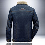 JK63 Plush Denim Jacket